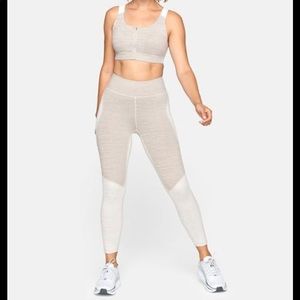 Outdoor Voices TechSweat Two-Tone Leggings Grey